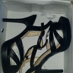 Allegra black heels size 7